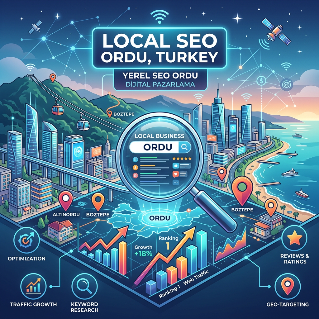 Ordu Yerel SEO 2026 İllüstrasyonu