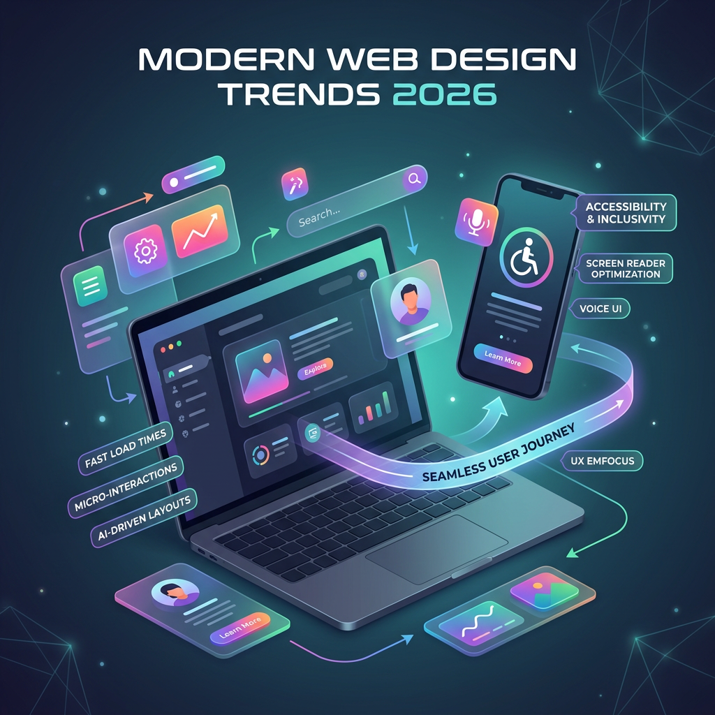 Modern Web Tasarım Trendleri 2026